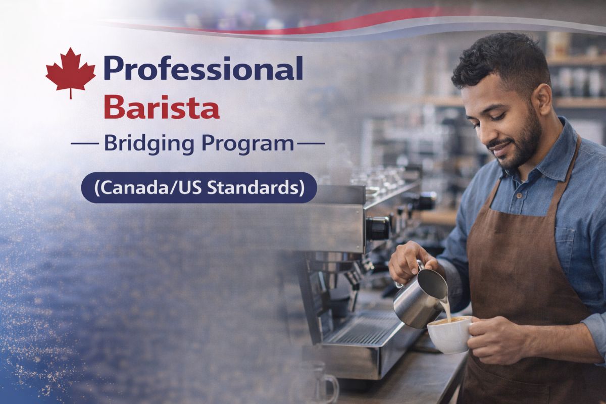 Professional Barista Bridging Program (Canada/US Standards) – cours au Collège Richmond Hill