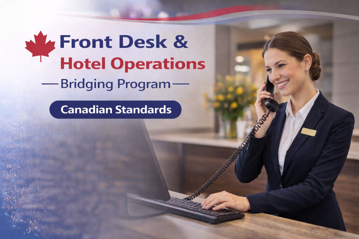 Front Desk & Hotel Operations Bridging Program – Canadian Standards – cours au Collège Richmond Hill