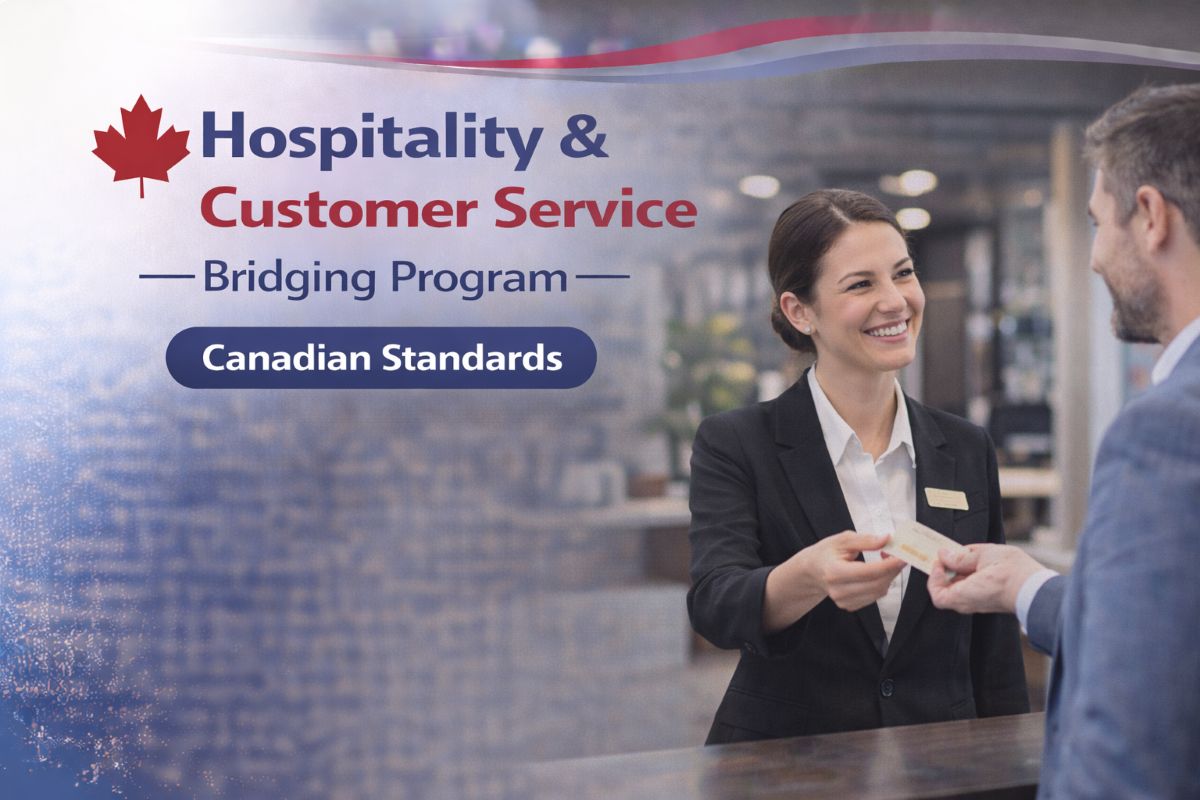 Hospitality & Customer Service Bridging Program – Canadian Standards – programme de transition au Collège Richmond Hill