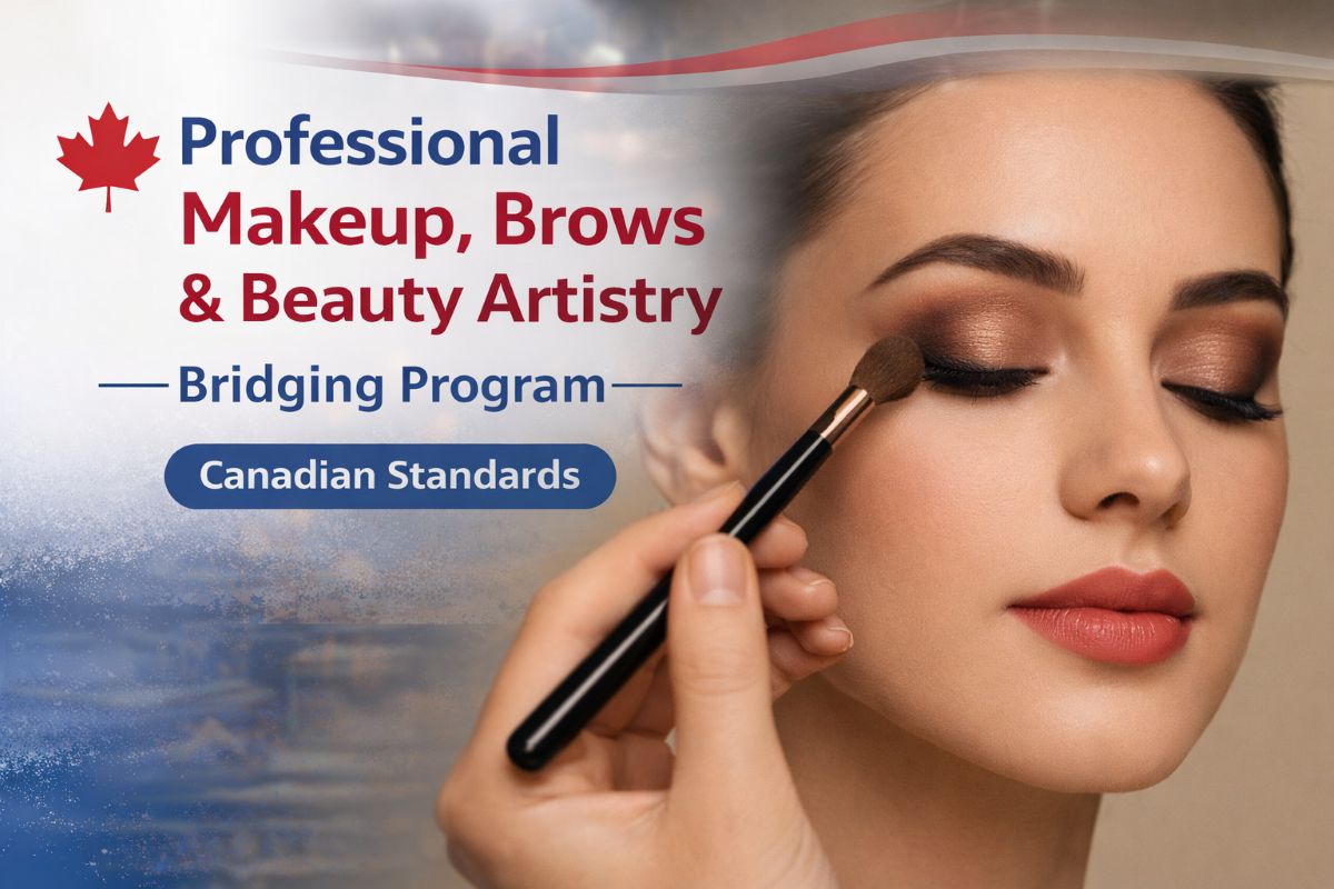Professional Makeup, Brows & Beauty Artistry Bridging Program – programme de transition au Collège Richmond Hill